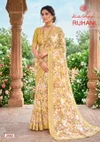 Ruhani Vol 25 By Kashvi Dull Moss Zari Patta Sarees
